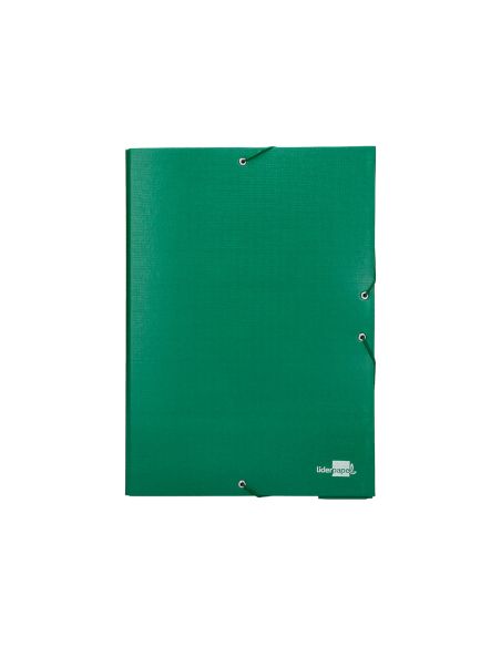 Carpeta Proyectos Liderpapel Folio Lomo 50Mm Carton Forradoverde