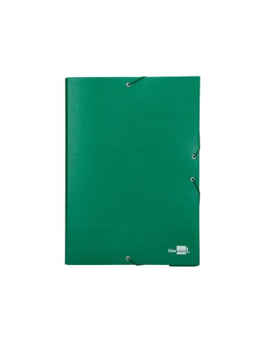 Carpeta Proyectos Liderpapel Folio Lomo 70Mm Carton Forrado Verde