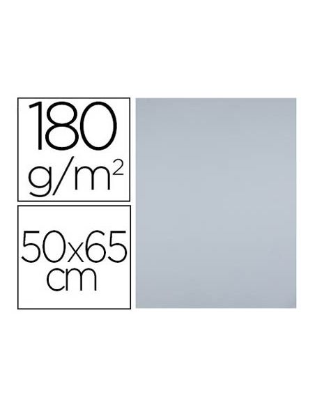 Cartulina Liderpapel 50X65 Cm 180 Gr Gris Paquete De 25 Hojas