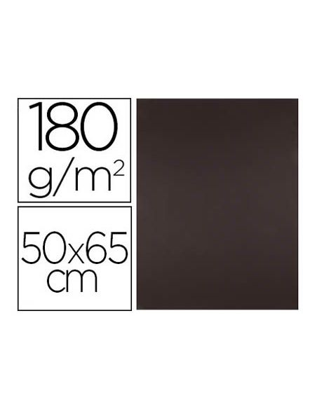 Cartulina Liderpapel 50X65 Cm 180 Gr Marron Paquete De 25 Hojas