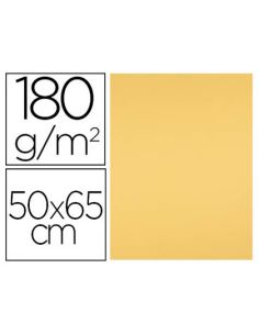 Cartulina Liderpapel 50X65 Cm 180 Gr Oro Paquete De 25 Hojas