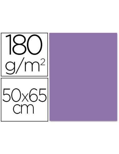 Cartulina Liderpapel 50X65 Cm 180 Gr Purpura Paquete De 25 Hojas