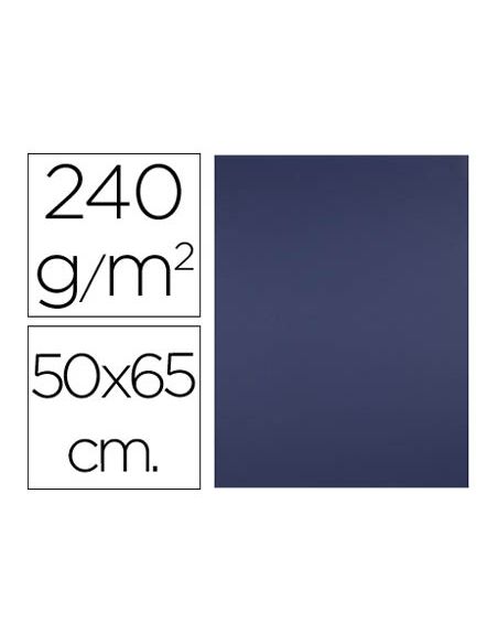 Cartulina Liderpapel 50X65 Cm 240G/M2 Azul Zafiro Paquete De 25 Hojas
