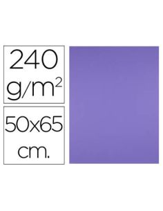 Cartulina Liderpapel 50X65 Cm 240G/M2 Purpura Paquete De 25 Hojas
