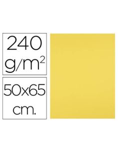 Cartulina Liderpapel 50X65 Cm 240G/M2 Amarillo Limon Paquete De 25 Hojas