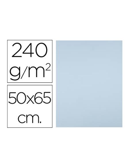 Cartulina Liderpapel 50X65 Cm 240G/M2 Azul Paquete De 25 Hojas