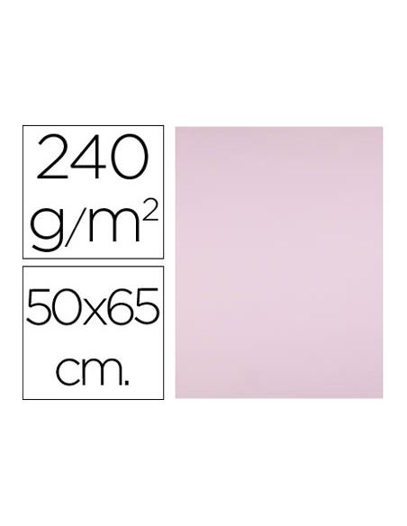 Cartulina Liderpapel 50X65 Cm 240G/M2 Rosa Paquete De 25 Hojas