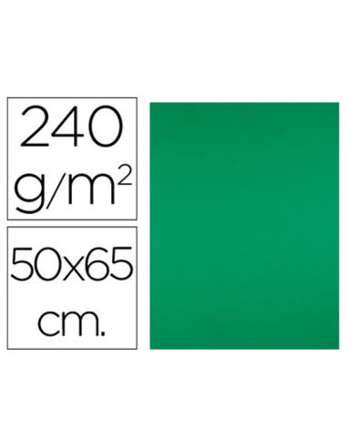 Cartulina Liderpapel 50X65 Cm 240G/M2 Verde Navidad Paquete De 25 Hojas