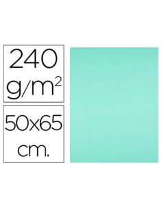 Cartulina Liderpapel 50X65 Cm 240G/M2 Verde Paquete De 25 Hojas