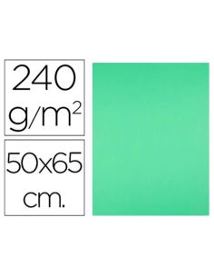 Cartulina Liderpapel 50X65 Cm 240G/M2 Verde Pistacho Paquete De 25 Hojas