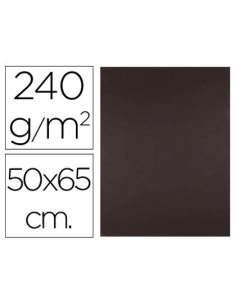 Cartulina Liderpapel 50X65 Cm 240G/M2 Marron Paquete De 25 Hojas