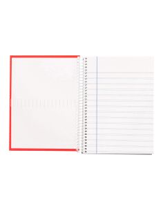 Cuaderno Espiral Liderpapel A4 Crafty Tapa Forrada 80H 90Gr Pauta Estrecha 2,5Mm Con Margen Colores Surtidos 2