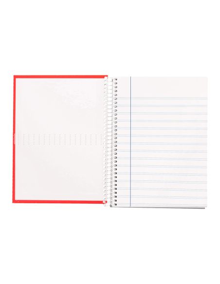 Cuaderno Espiral Liderpapel A4 Crafty Tapa Forrada 80H 90Gr Pauta Estrecha 2,5Mm Con Margen Colores Surtidos
