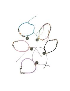 Pulsera Hilo Margarita Esmalte - Milagrosa