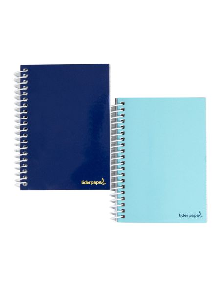 Cuaderno Espiral Liderpapel Bolsillo Octavo Smart Tapa Blanda 80H 60Gr Cuadro 4Mm Colores Surtidos