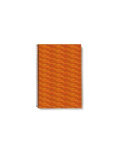 Cuaderno Espiral Liderpapel Cuarto Multilider Tapa Forrada 80H 80Gr Cuadro 4Mm Con Marg En Naranja 2