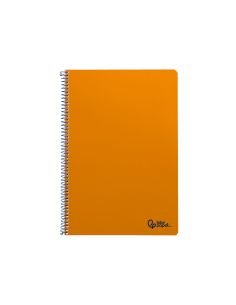 Cuaderno Espiral Liderpapel A4 Smart Tapa Blanda 80H 75Gr Cuadro 4Mm Con Margen Color Naranja 2