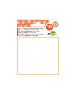 Etiquetas Liderpapel Sobre De 10 H. + 2 H. Obsequio 8X12 Mm -72 Unidades Por Hoja 2