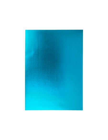 Goma Eva Liderpapel 50X70 Cm Espesor 2 Mm Metalizada Azul Claro