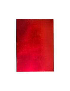 Goma Eva Liderpapel 50X70 Cm Espesor 2 Mm Metalizada Rojo 2