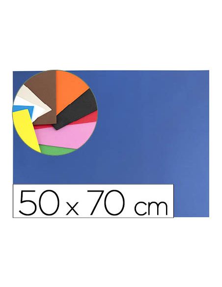 Goma Eva Liderpapel 50X70Cm 60G/M2 Espesor 1.5Mm Azul Oscuro