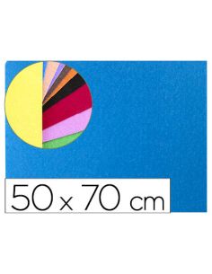 Goma Eva Liderpapel 50X70Cm 60G/M2 Espesor 2Mm Textura Toalla Azul