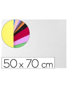 Goma Eva Liderpapel 50X70Cm 60G/M2 Espesor 2Mm Textura Toalla Blanco