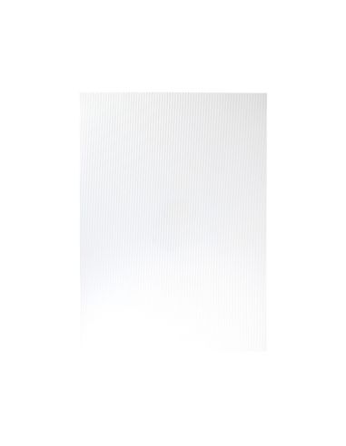 Goma Eva Ondulada Liderpapel 50X70Cm 2,2Mm De Espesor Blanco