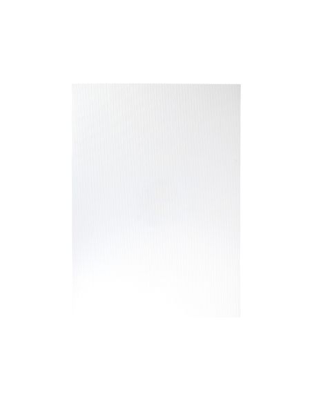 Goma Eva Ondulada Liderpapel 50X70Cm 2,2Mm De Espesor Blanco