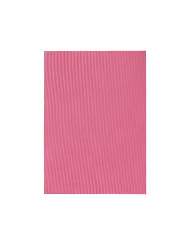 Goma Eva Ondulada Liderpapel 50X70Cm 2,2Mm De Espesor Rosa