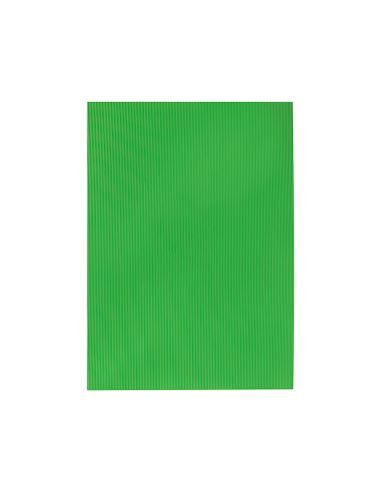 Goma Eva Ondulada Liderpapel 50X70Cm 2,2Mm De Espesor Verde