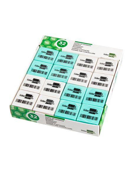 Goma De Borrar Liderpapel Miga De Pan Para Lapiz Cuadrada