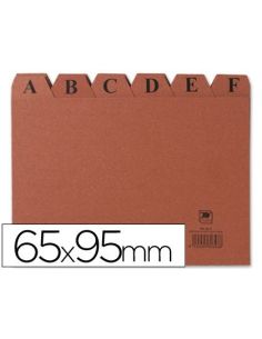 Indice Fichero Carton Nº1 65X95 Mm