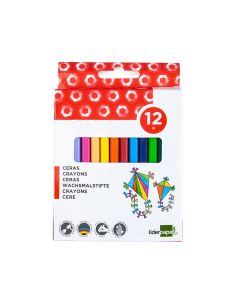 Lapices Cera Liderpapel Caja De 12 Unidades Colores Surtidos 2