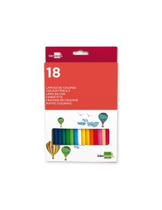 Lapices De Colores Liderpapel Caja De 18 Unidades Colores Surtidos 2