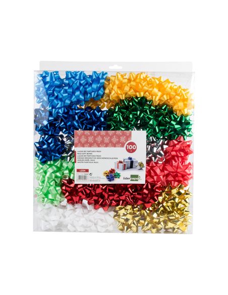 Lazo Liderpapel Fantasia Maxi Metalizado Colores Surtidos
