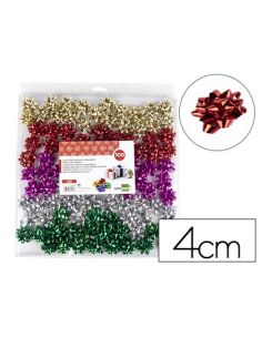 Lazos Liderpapel Fantasia Pequeños Metalizados Colores Surtidos
