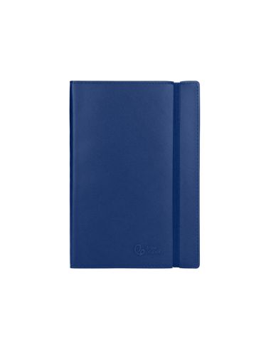 Libreta Indice Liderpapel Similpiel A6 120 Hojas 70Gr Color Azul