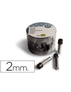 Minas Liderpapel Grafito 2 Mm Para Compas Tubo De 3 Minas