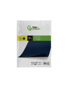 Papel Carbon Liderpapel Azul Din A4 Bolsa De 10 Hojas 2