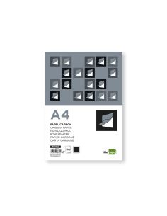 Papel Carbon Liderpapel Film Negro Din A4 Caja De 100 Hojas 2