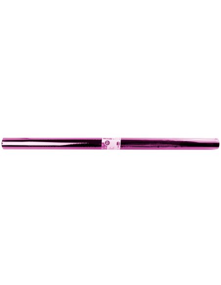 Papel Celofan Liderpapel Rollo Rosa 0,60 X 10 Mt