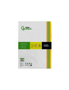 Papel Color Liderpapel Din A4 75 Gr Neon 4 Colores Surtidos Paquete De 500 Hojas 2