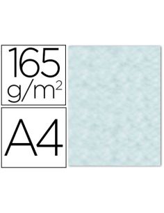Papel Color Liderpapel Pergamino Con Bordes A4 165Gr Azul Pack De 25 Hojas
