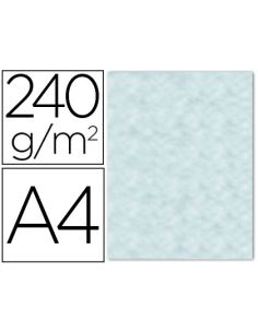 Papel Color Liderpapel Pergamino Con Bordes A4 240Gr Azul Pack De 10 Hojas