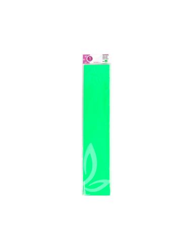 Papel Crespon Liderpapel 50 Cm X 2,5 M 34G/M2 Verde Fluorescente