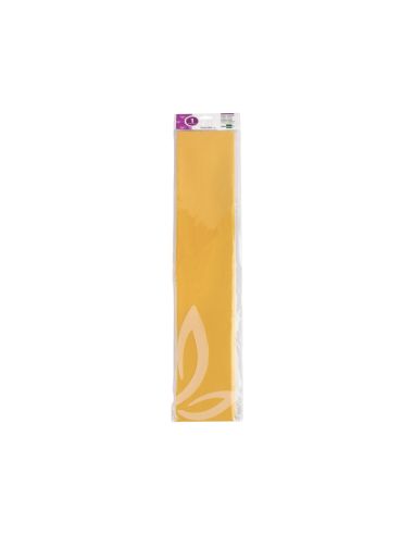 Papel Crespon Liderpapel 50 Cm X 2.5M 34G/M2 Amarillo Oro