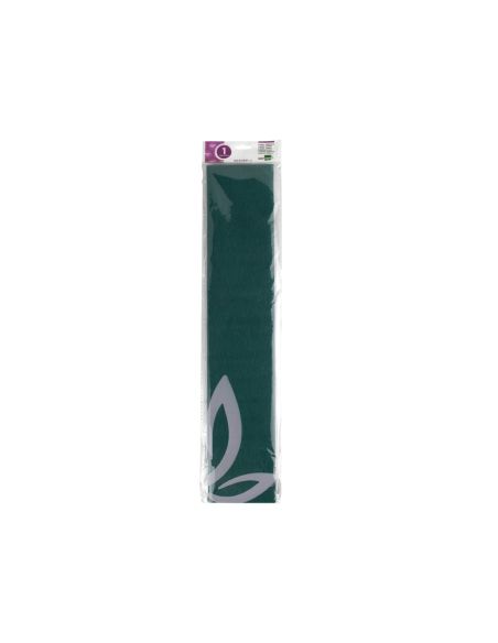Papel Crespon Liderpapel 50 Cm X 2.5M 34G/M2 Verde Oscuro