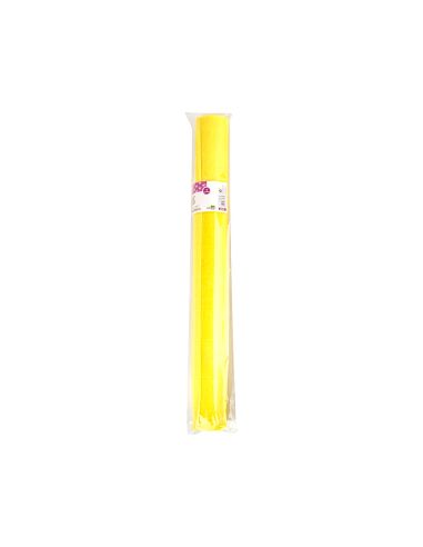 Papel Crespon Liderpapel Rollo De 50 Cm X 2,5 M 85G/M2 Amarillo