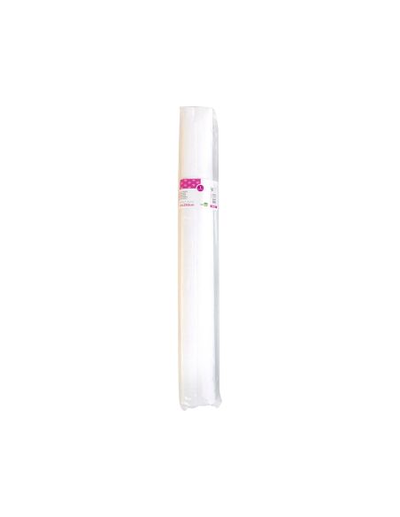 Papel Crespon Liderpapel Rollo De 50 Cm X 2,5 M 85G/M2 Blanco